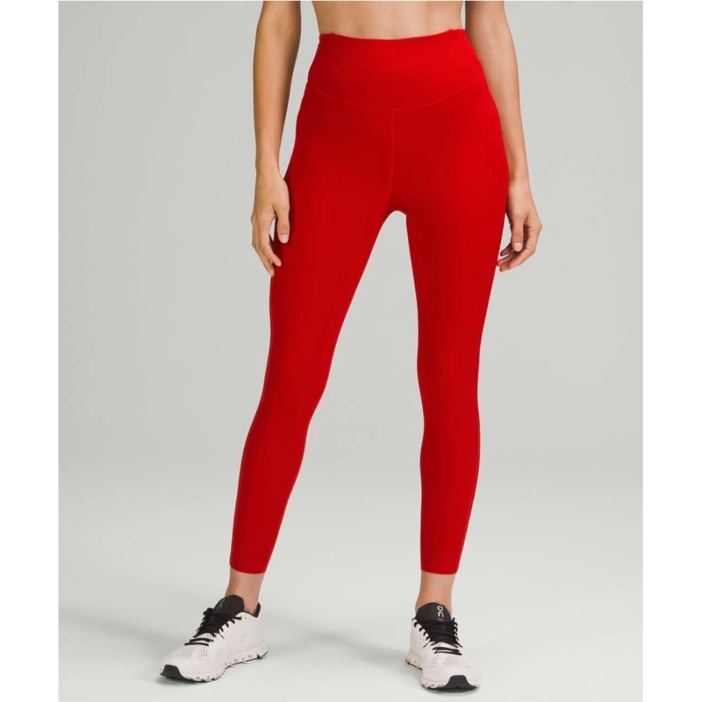Lululemon | Base Pace High-Rise Tight 25" Dark Red Size 2